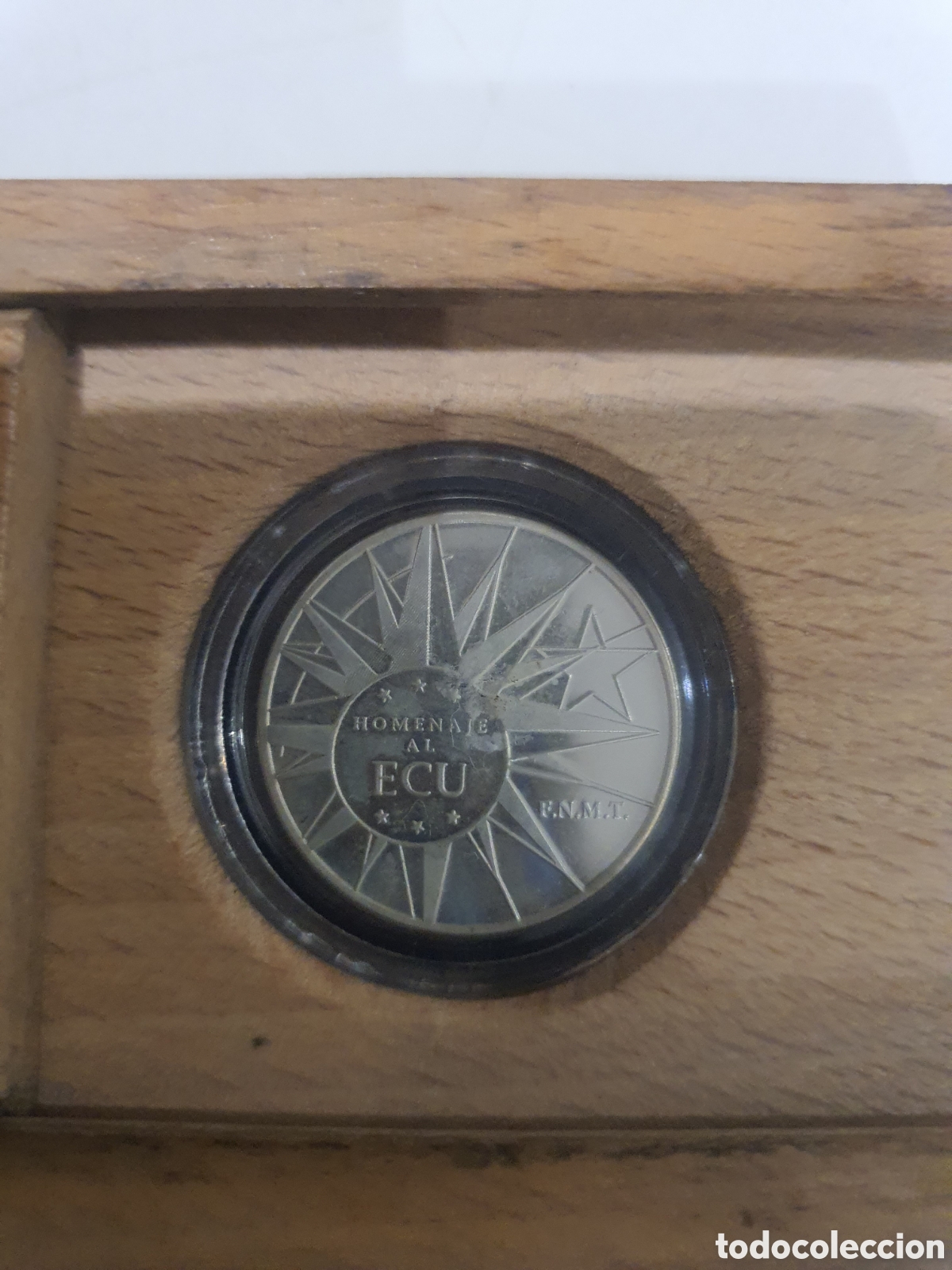 Material numism&aacute;tico: moneda de plata conmemorativa ecu - Foto 2