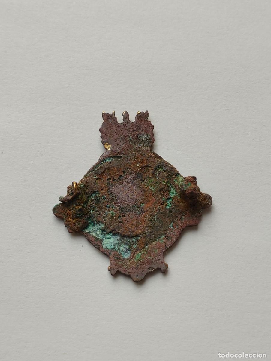 Material numism&aacute;tico: Emblema de bronce con &Aacute;guila Imperial Romana - Foto 4