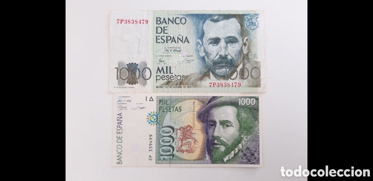 Material numism&aacute;tico: Pesetas de Espa&ntilde;a - Foto 1