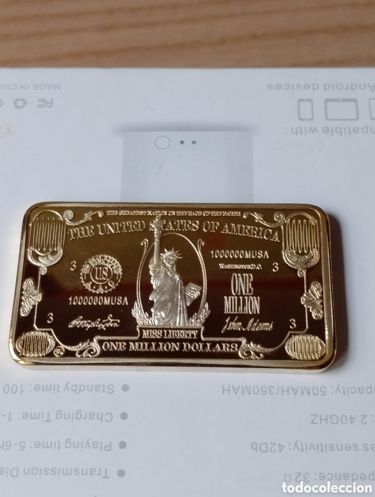 Material numism&aacute;tico: Lote de 2 lingotes - Foto 12