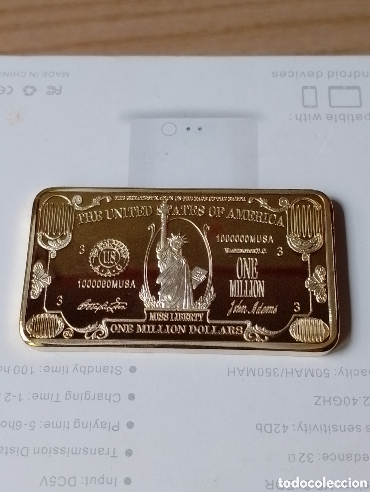 Material numism&aacute;tico: Lote de 2 lingotes - Foto 13