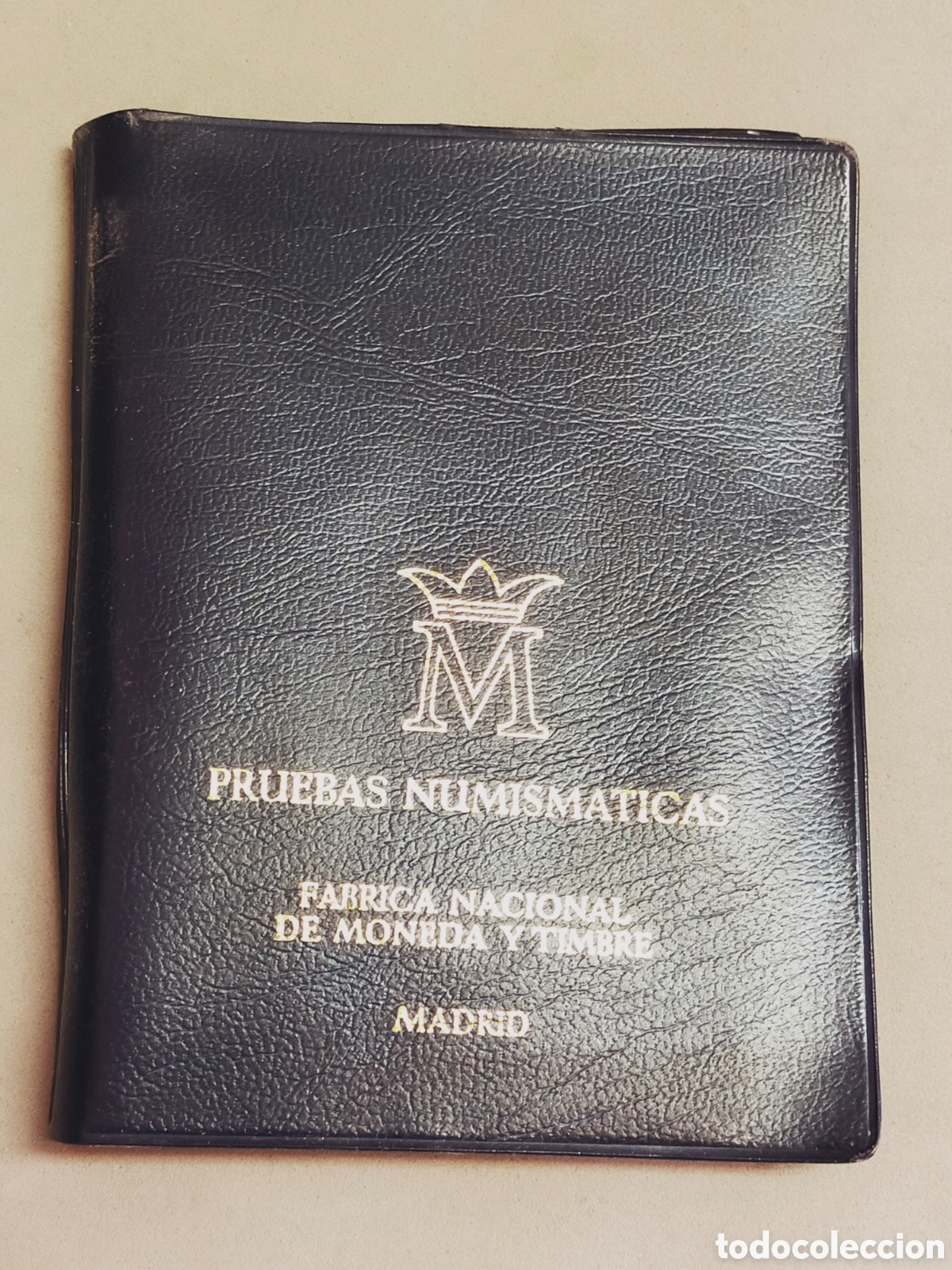 Material numism&aacute;tico: CARTERA DE MONEDAS PRUEBA NUMISMATICA FNMT MADRID 1979 - Foto 1