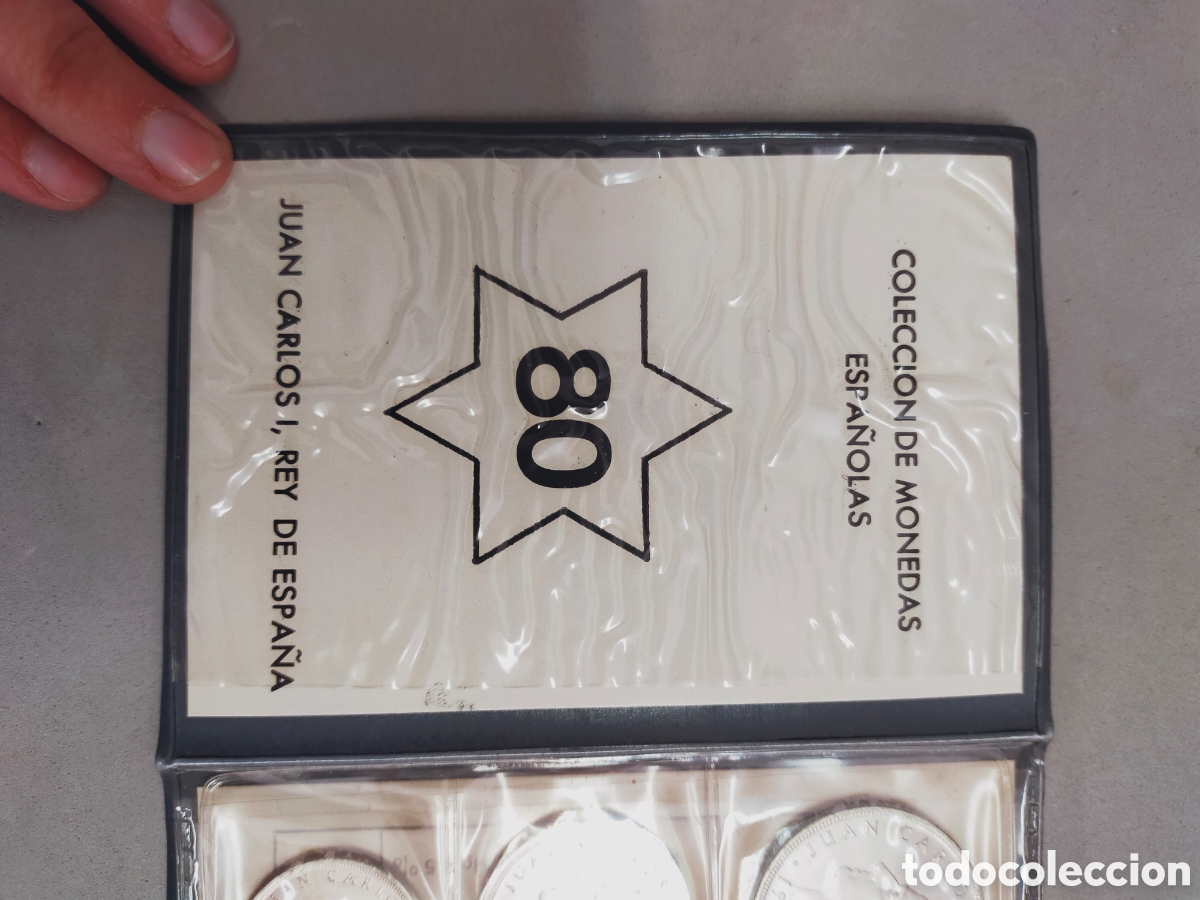 Material numism&aacute;tico: CARTERA DE MONEDAS MUNDIAL 82. - Foto 2