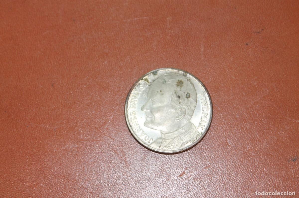 Material numism&aacute;tico: MONEDA JUAN PABLO II - VIAJE A ESPA&Ntilde;A - Foto 1