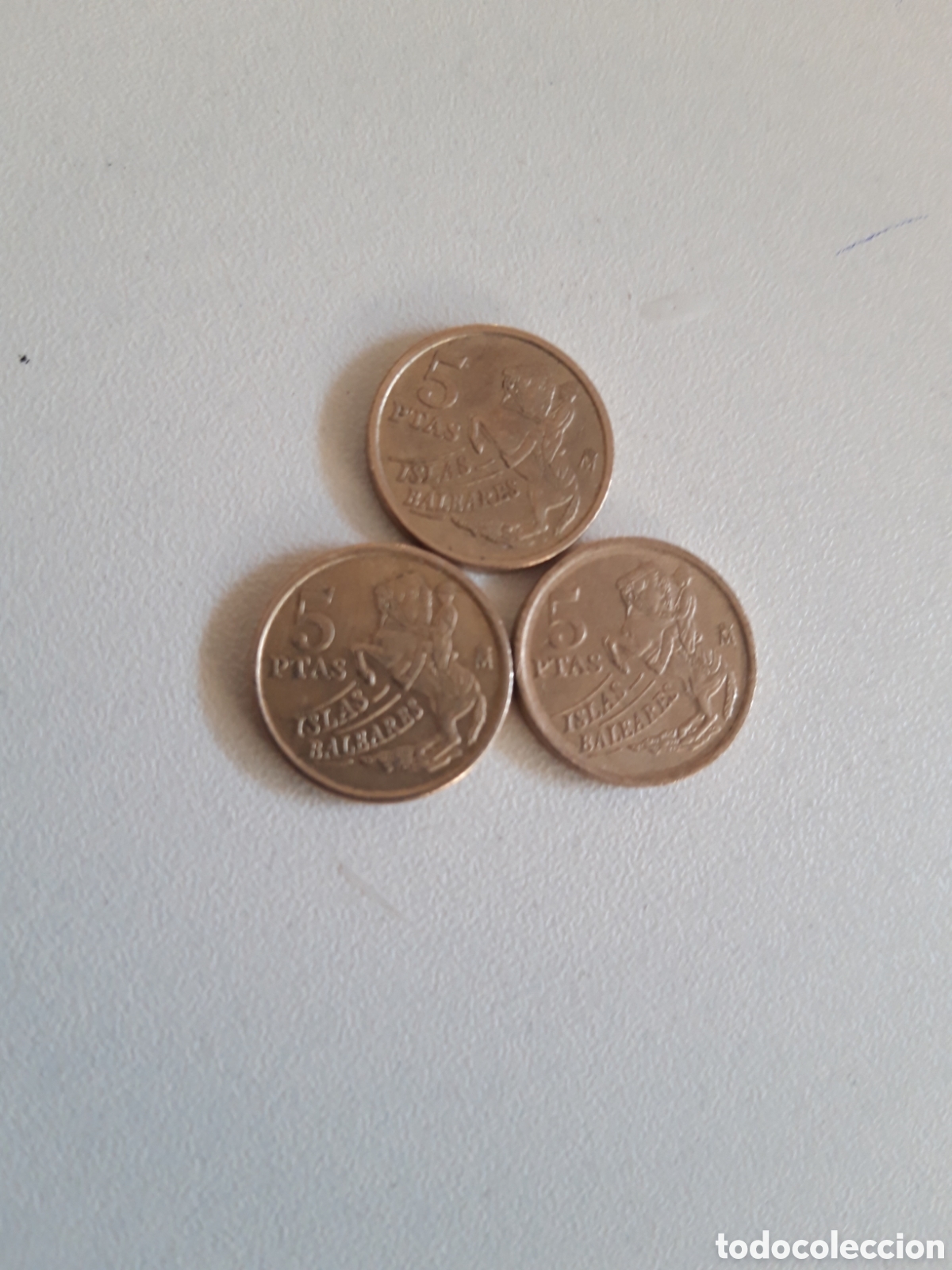 Material numism&aacute;tico: Peseta de Espa&ntilde;a - Foto 2