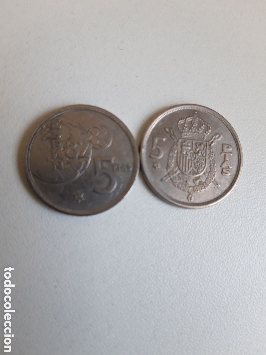 Material numism&aacute;tico: Pesetas de Espa&ntilde;a - Foto 1