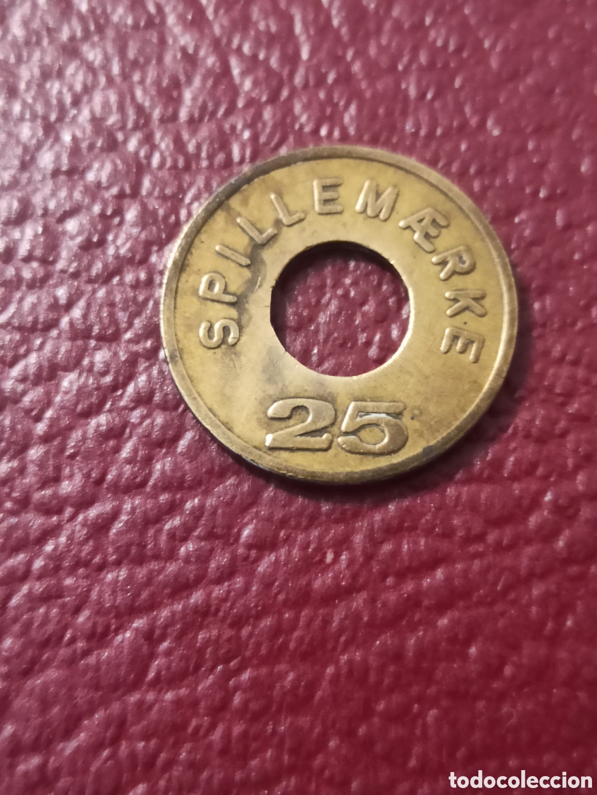 Material numism&aacute;tico: Ficha Dinamarca Automatic tokens &rsaquo;&nbsp;Game .token - Foto 1