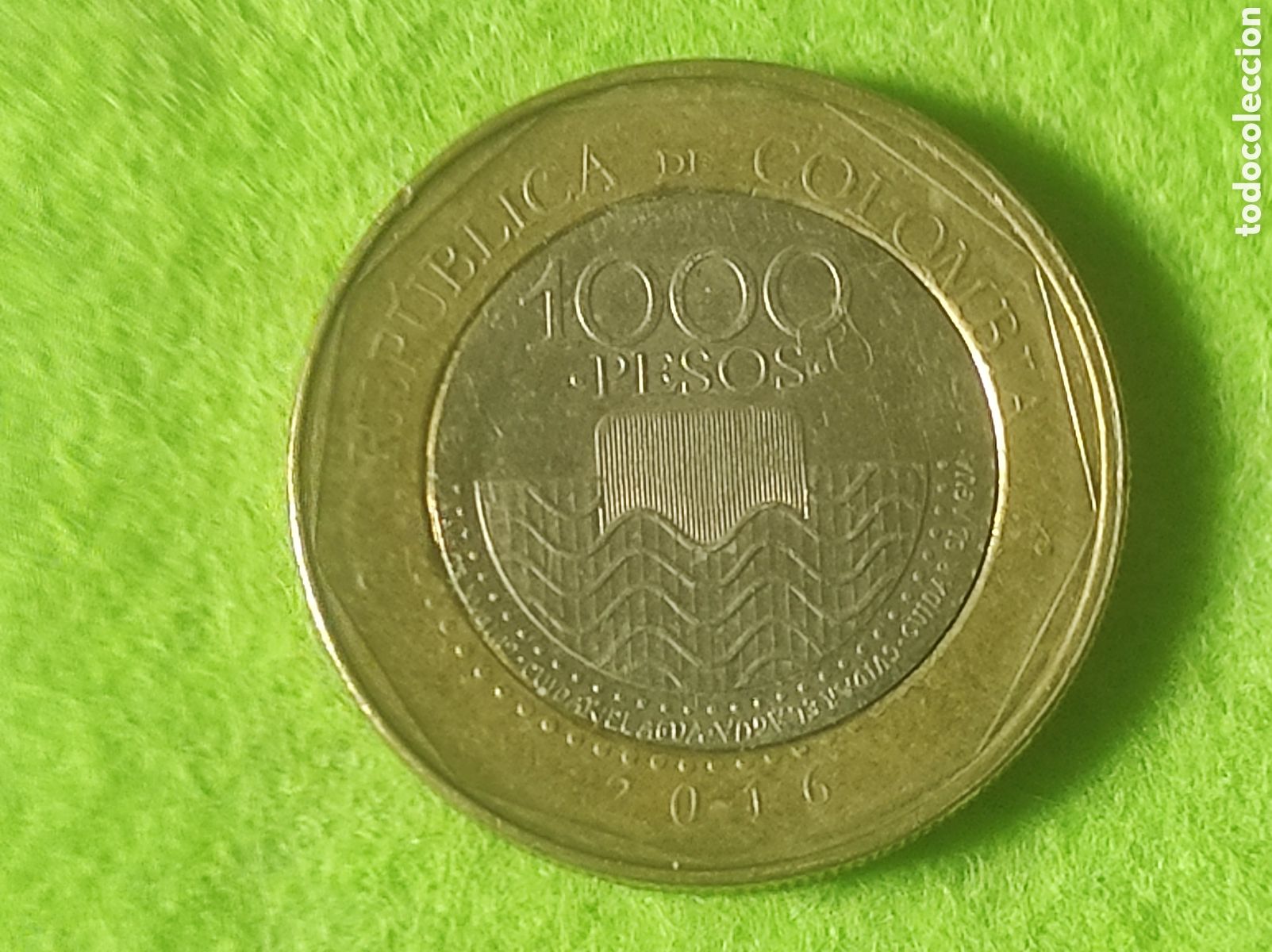 Material numism&aacute;tico: Moneda 1000 pesos colombianos - Foto 1