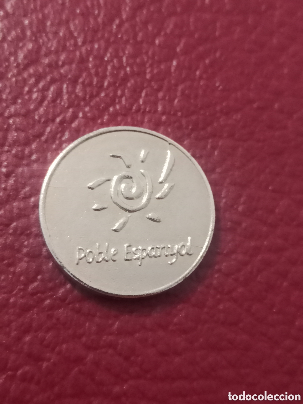 Material numism&aacute;tico: FICHA TOKEN - ESPA&Ntilde;A POBLE ESPANYOL BARCELONA - Foto 2