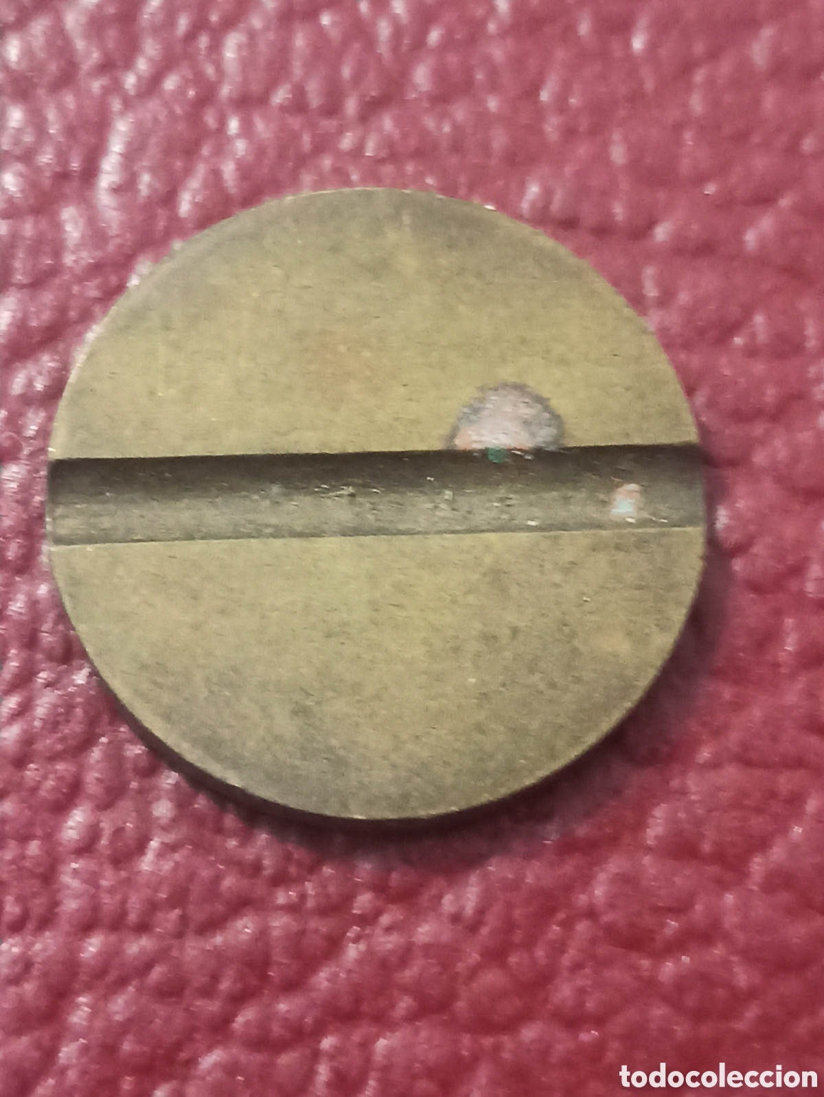 Material numism&aacute;tico: Antigua Ficha Telef&oacute;nica - Foto 2