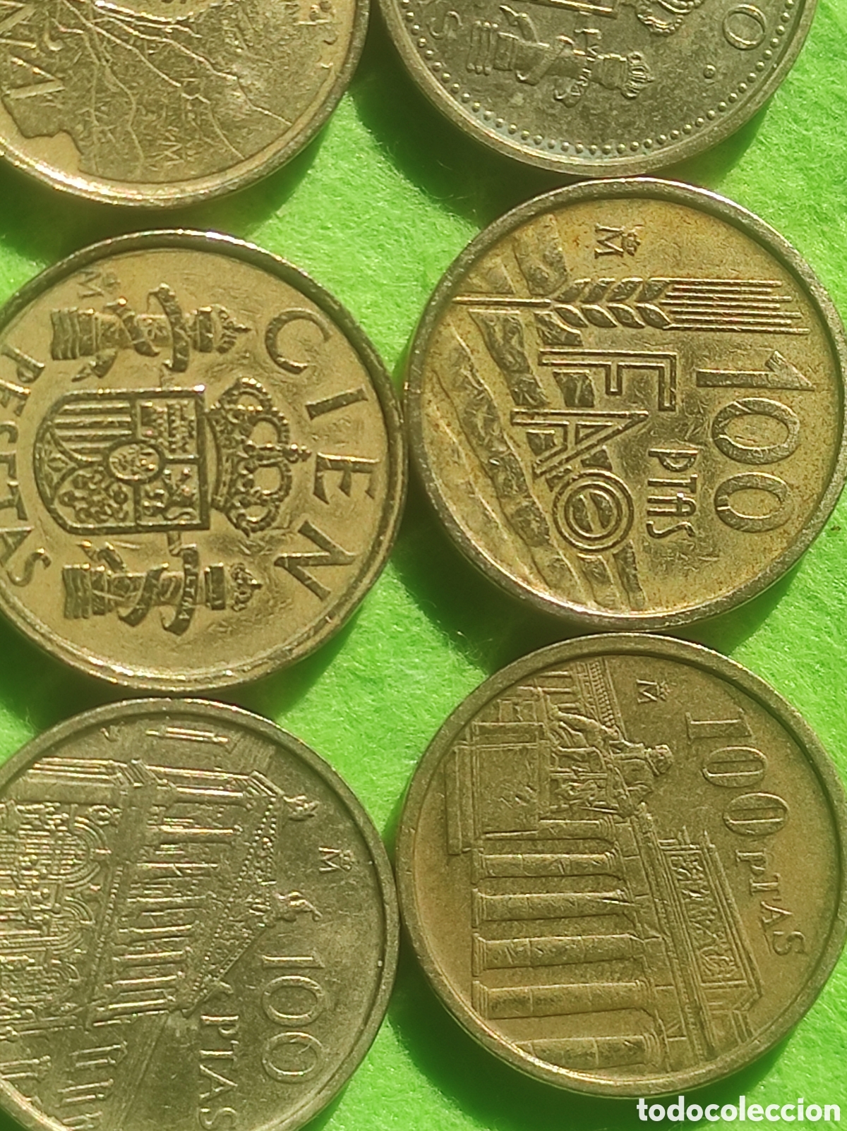 Material numism&aacute;tico: Monedas de 100 pesetas - Foto 4