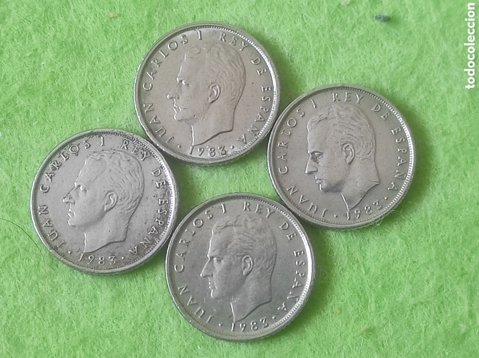 Material numism&aacute;tico: Diez pesetas 1983 - Foto 2