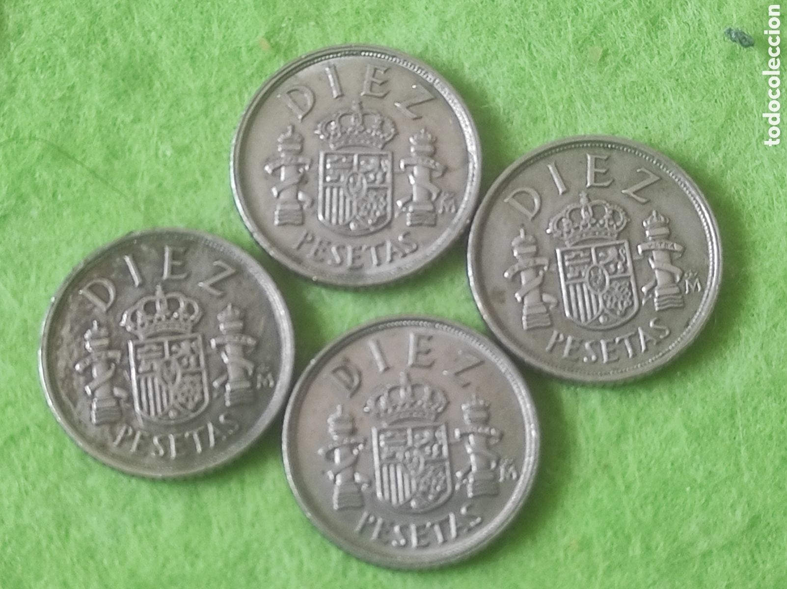 Material numism&aacute;tico: Diez pesetas 1983 - Foto 3