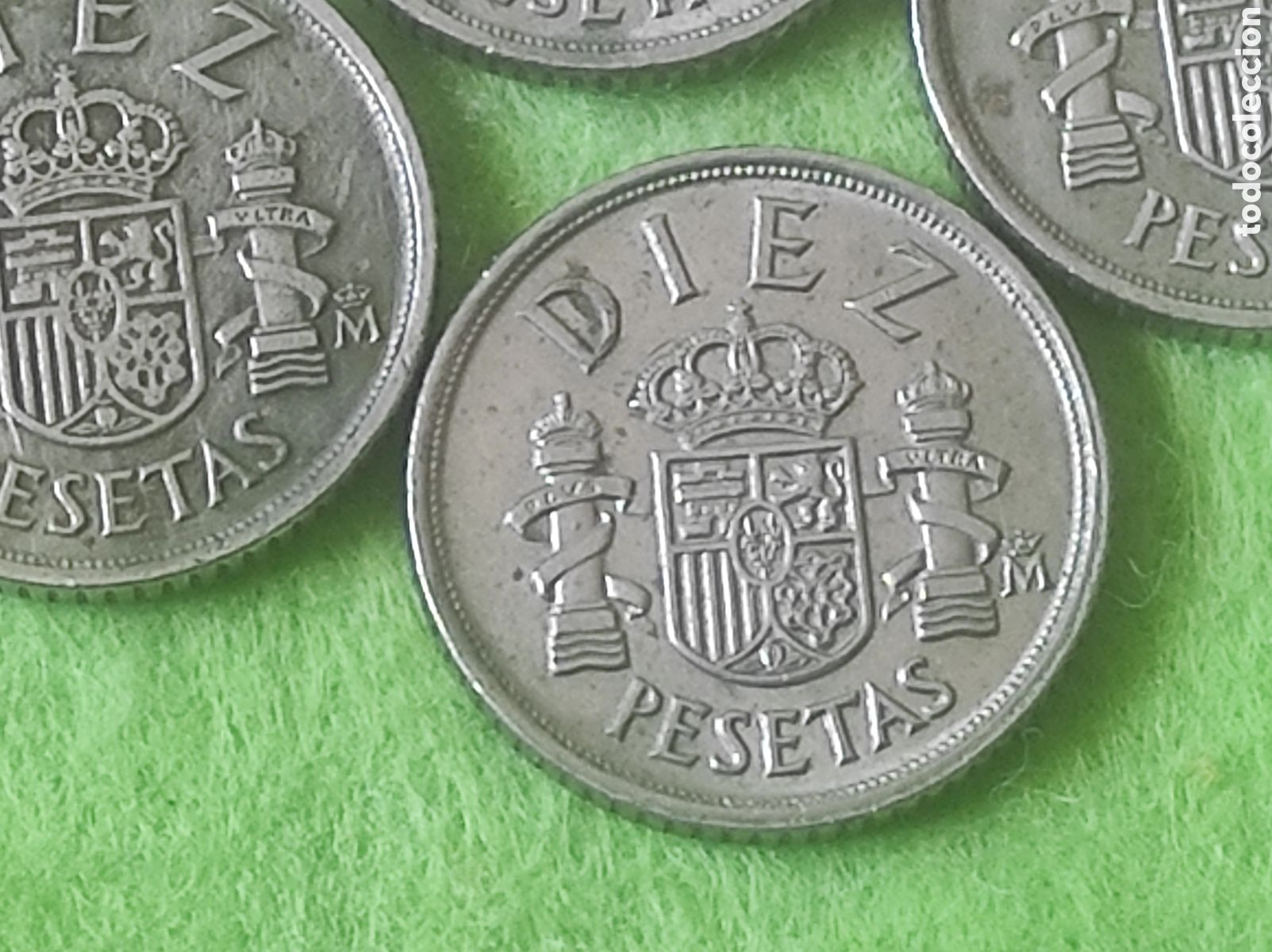 Material numism&aacute;tico: Diez pesetas 1983 - Foto 4