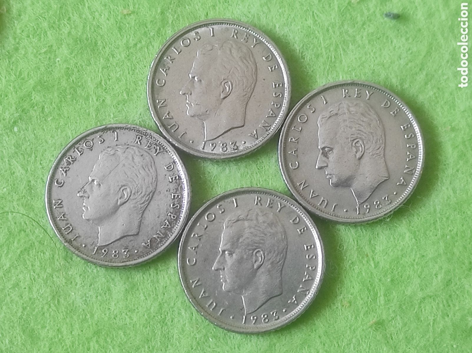 Material numism&aacute;tico: Diez pesetas 1983 - Foto 5