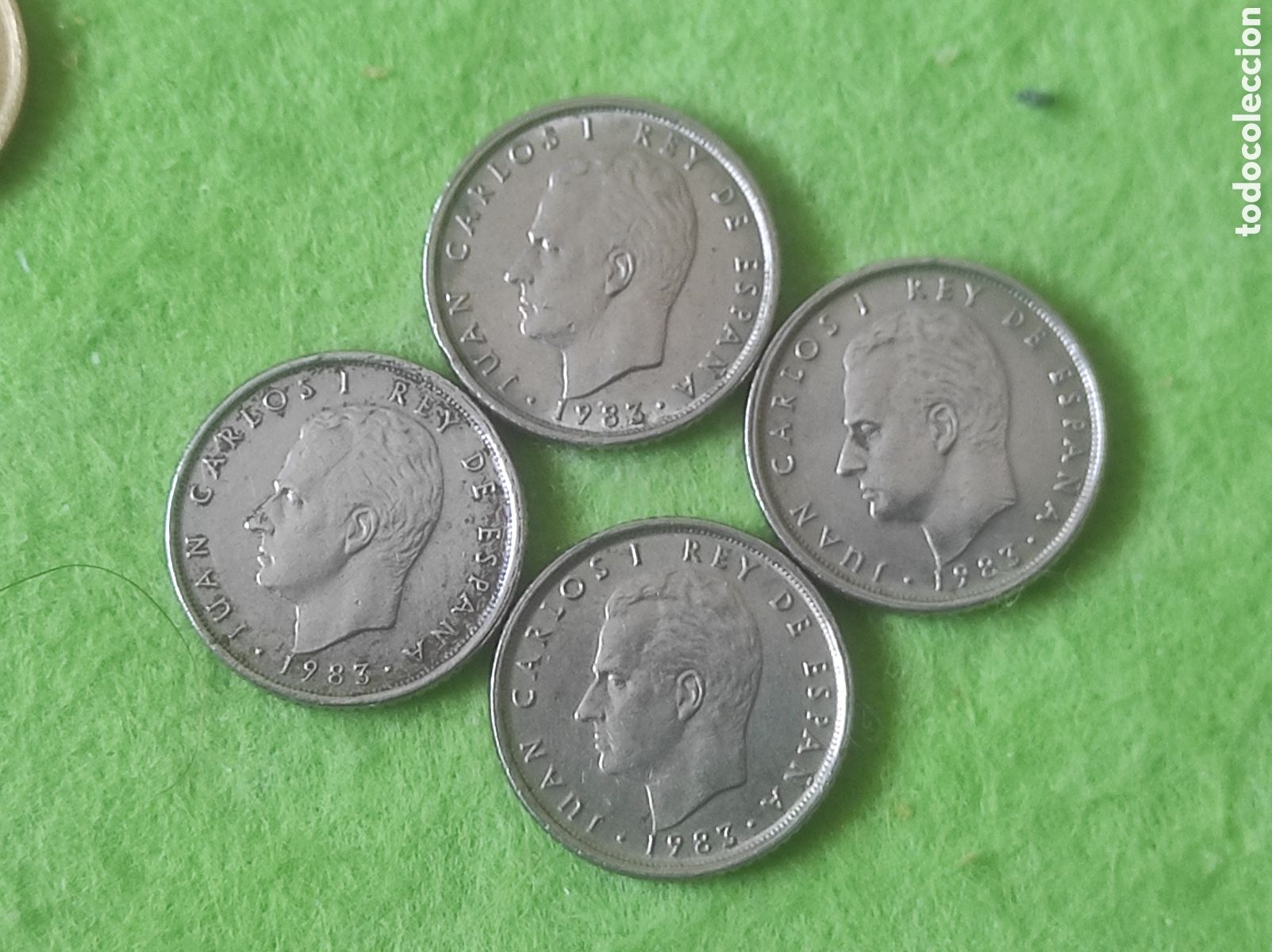 Material numism&aacute;tico: Diez pesetas 1983 - Foto 6