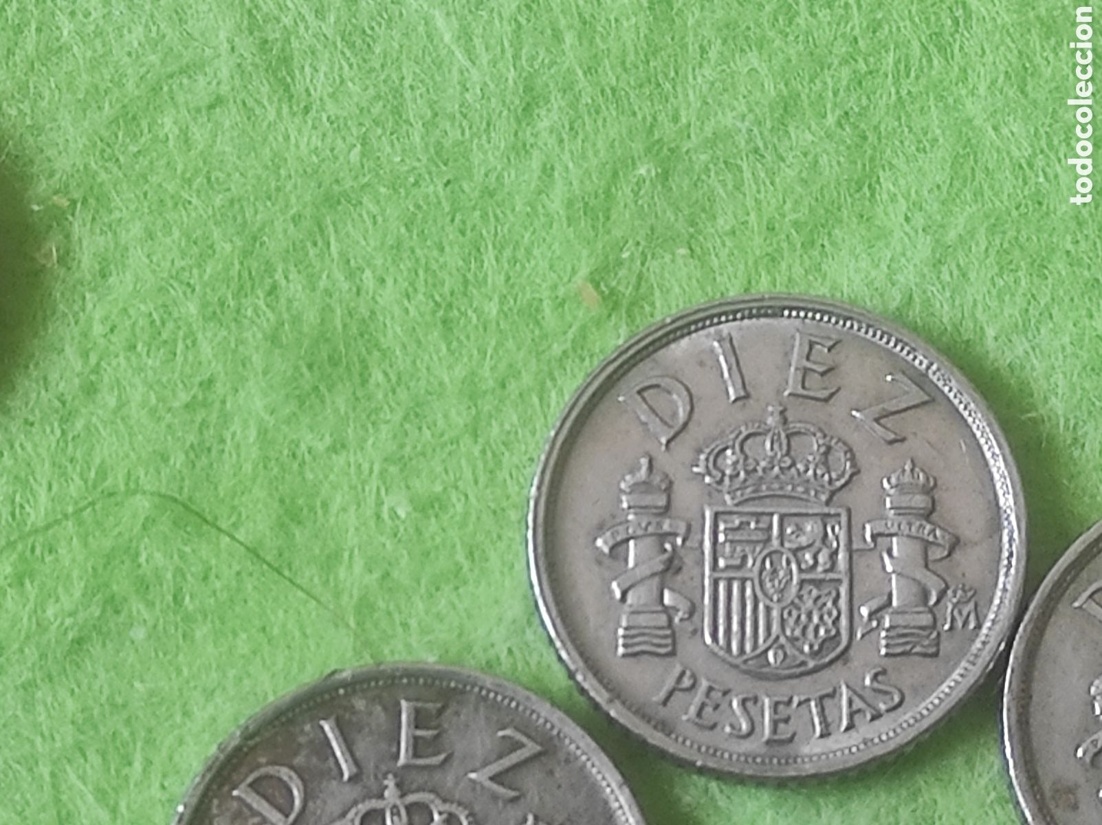 Material numism&aacute;tico: Diez pesetas 1983 - Foto 7