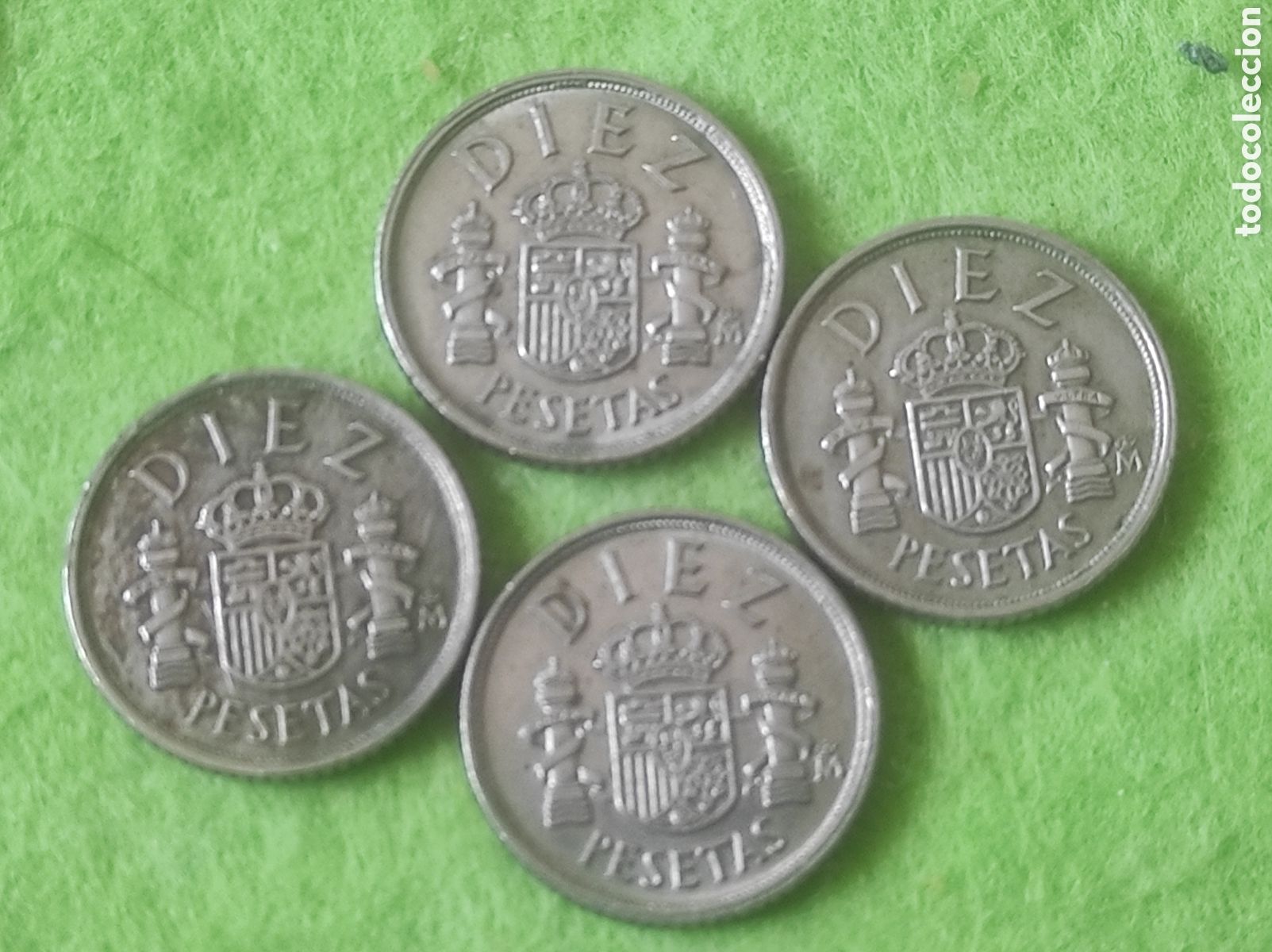 Material numism&aacute;tico: Diez pesetas 1983 - Foto 8