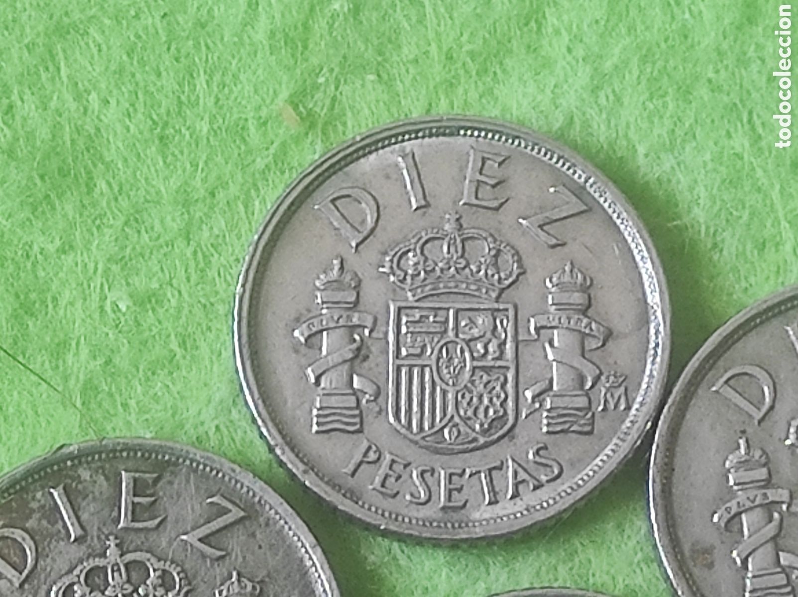 Material numism&aacute;tico: Diez pesetas 1983