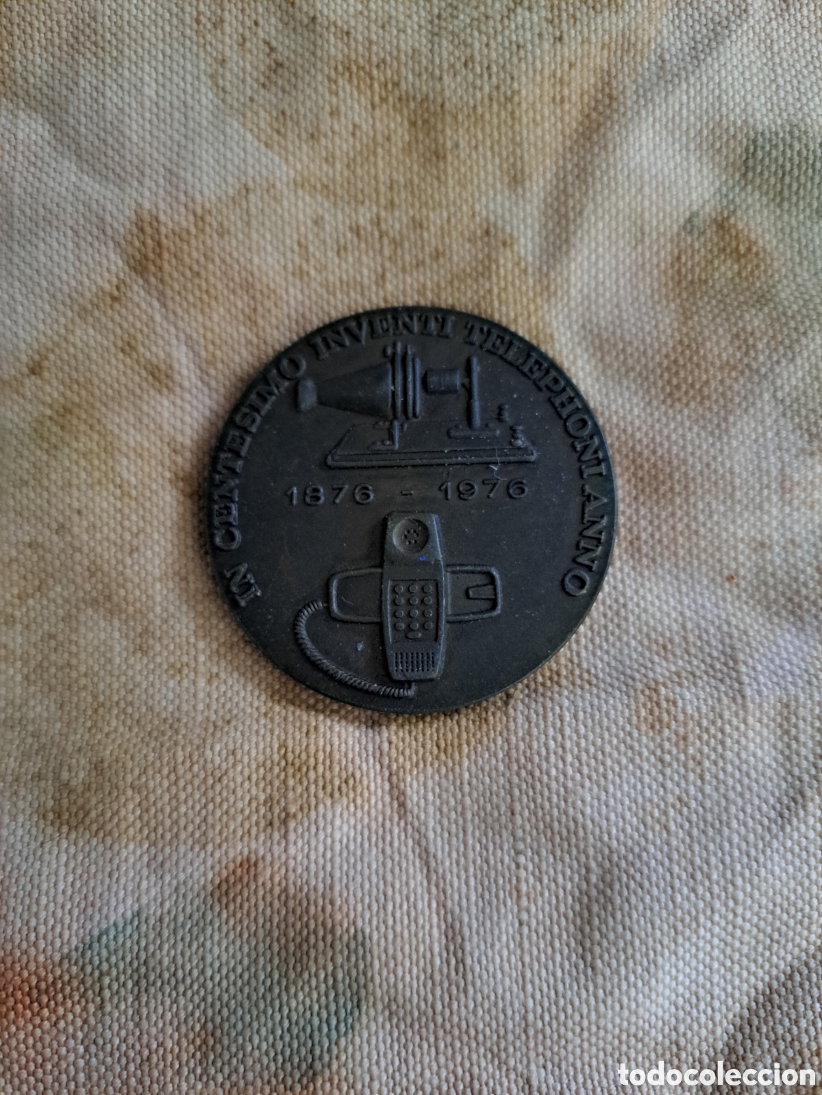 Material numism&aacute;tico: Ficha telef&oacute;nica aniversario 1976 - Foto 1