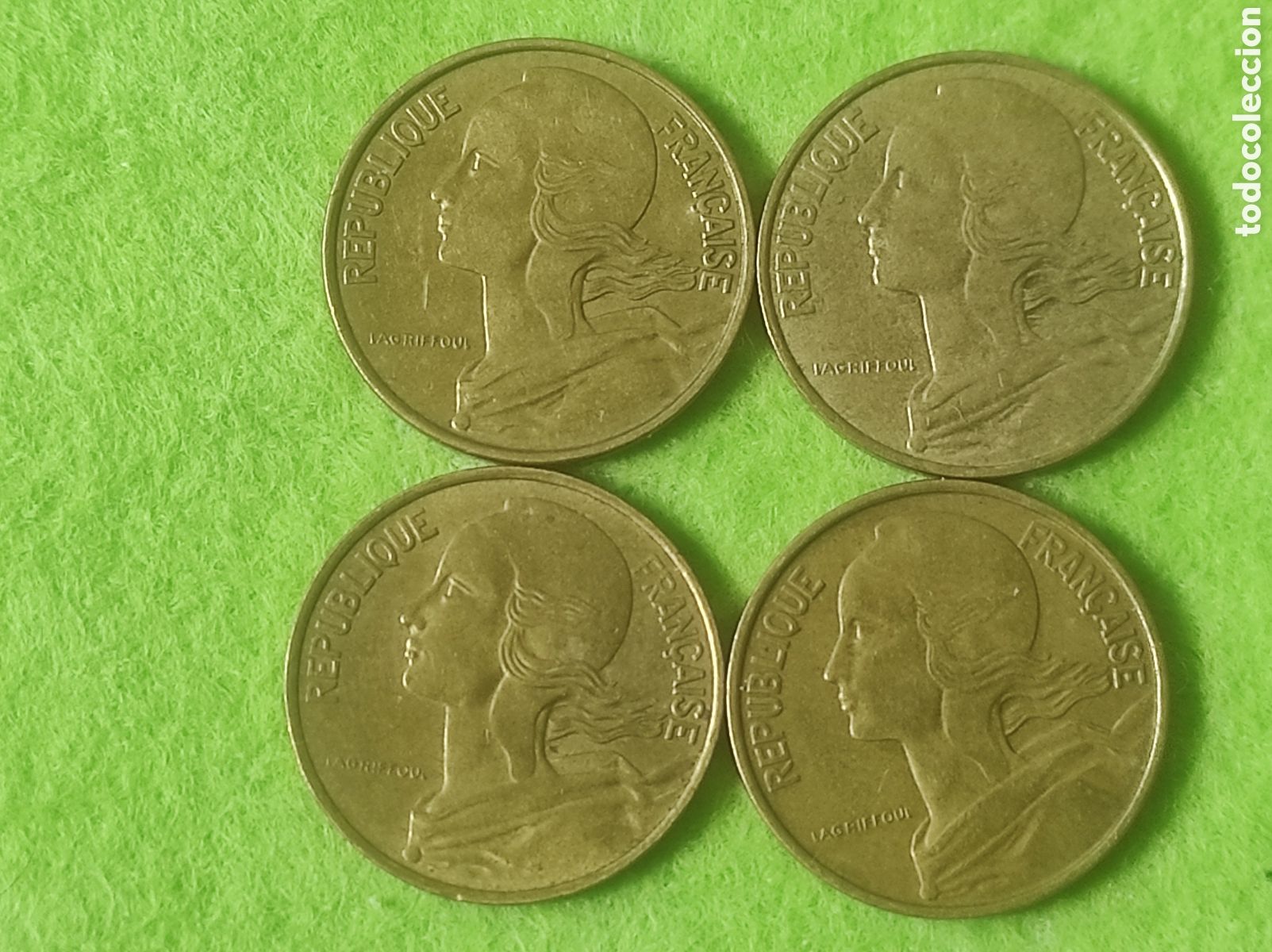 Material numism&aacute;tico: Moneda 10 c&eacute;ntimos de Francia - Foto 5