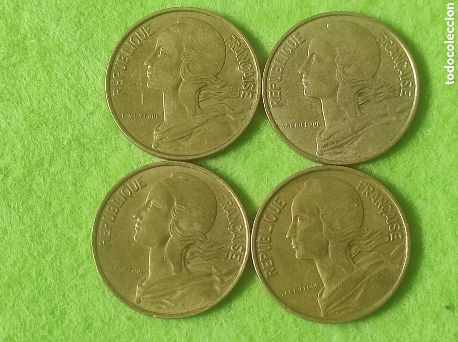 Material numism&aacute;tico: Moneda 10 c&eacute;ntimos de Francia - Foto 7