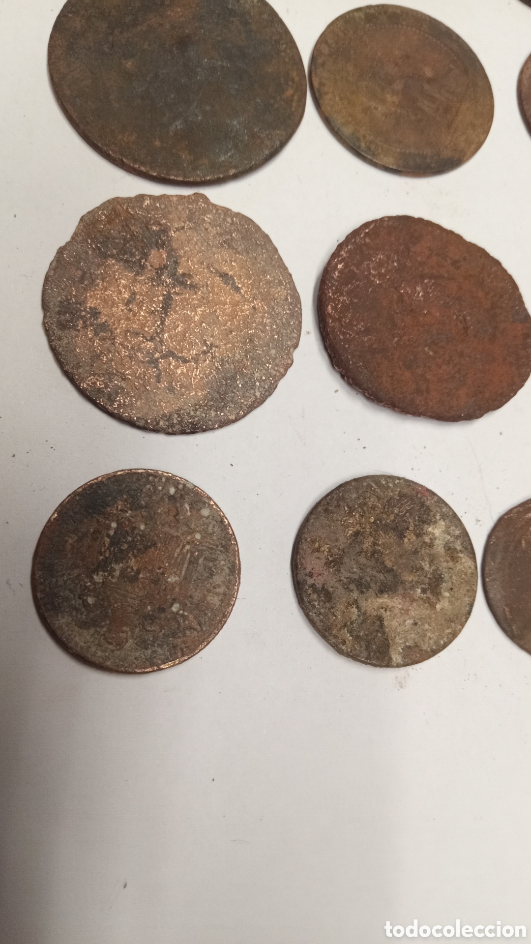 Material numism&aacute;tico: lote 21 monedas antiguas - Foto 11