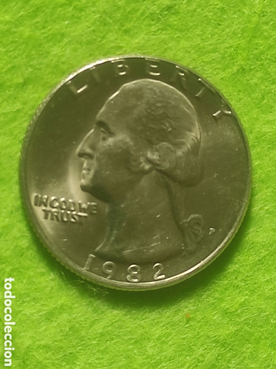 Material numism&aacute;tico: Moneda usa 1982 liberty - Foto 4