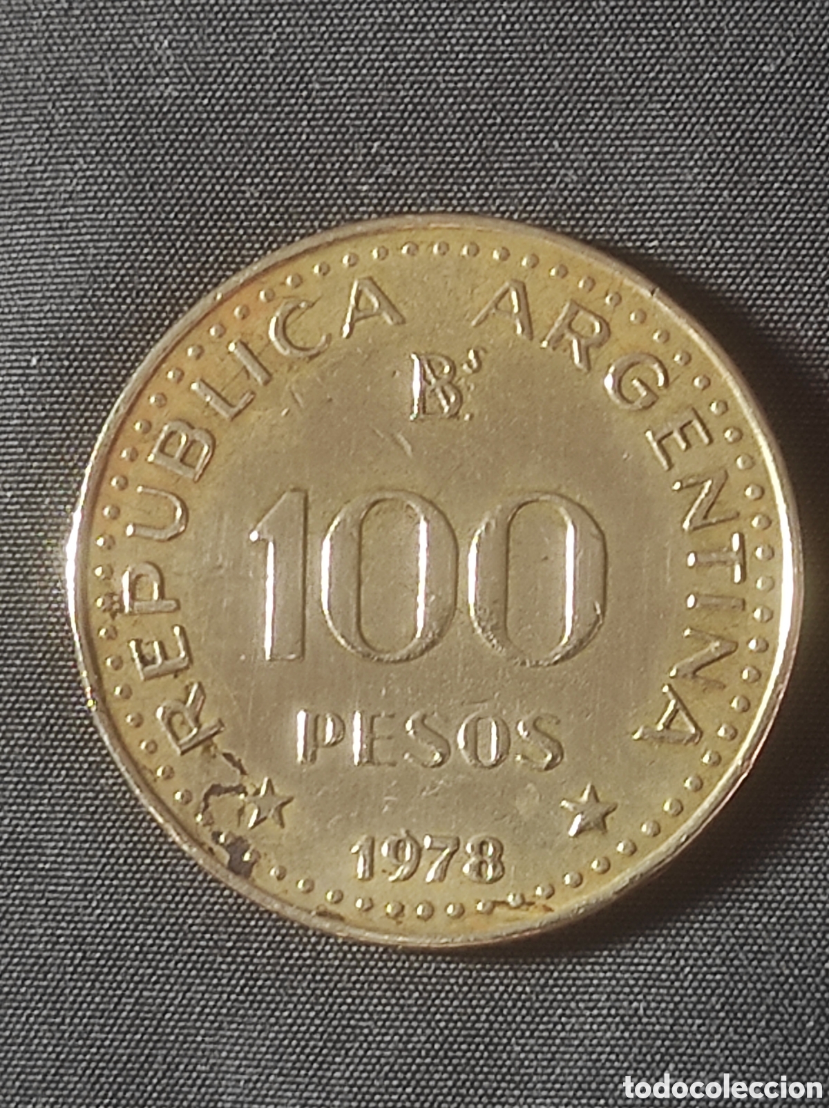 Material numism&aacute;tico: 100 pesos argentinos 1978 - Foto 2
