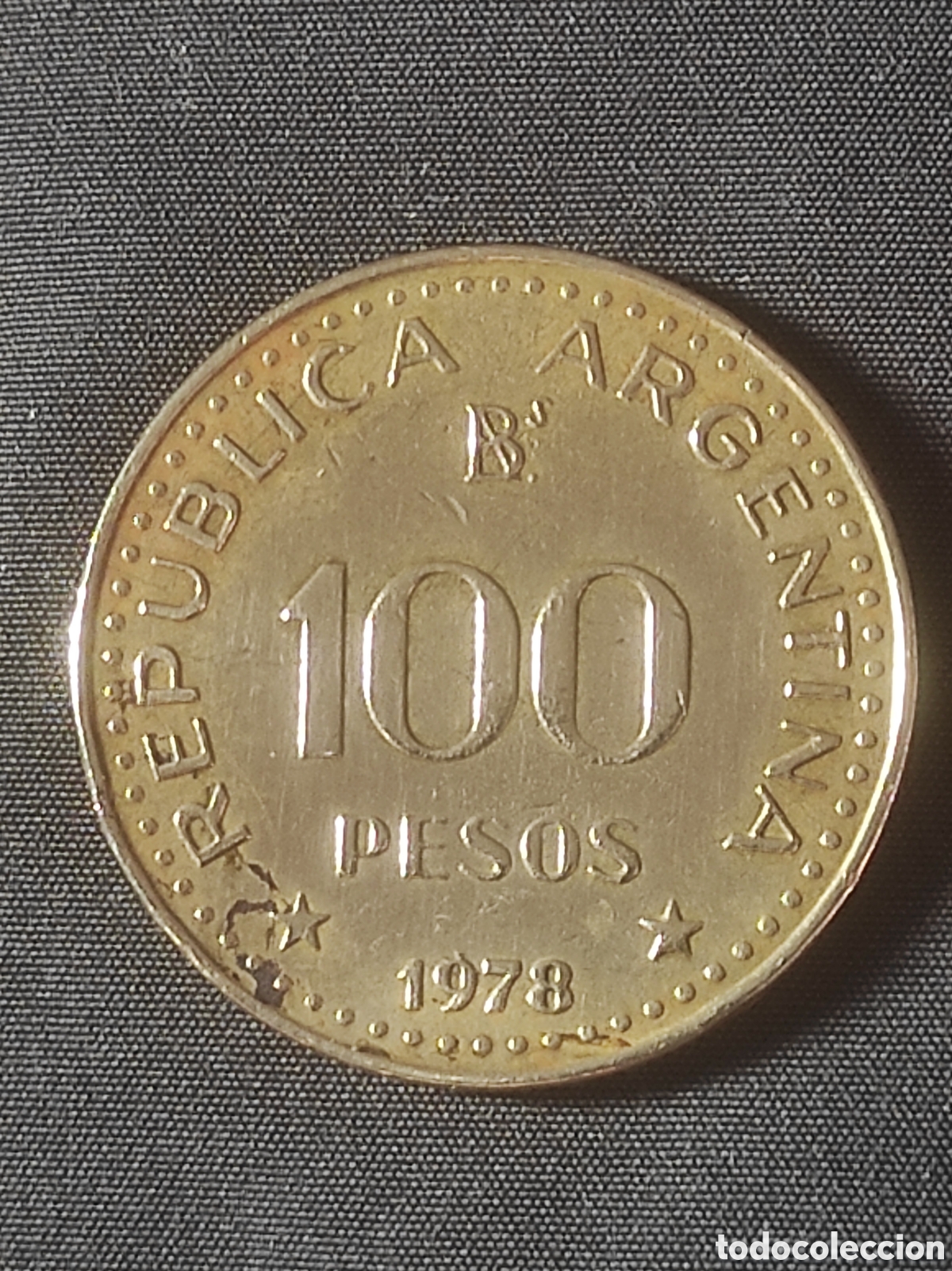 Material numism&aacute;tico: 100 pesos argentinos 1978 - Foto 3