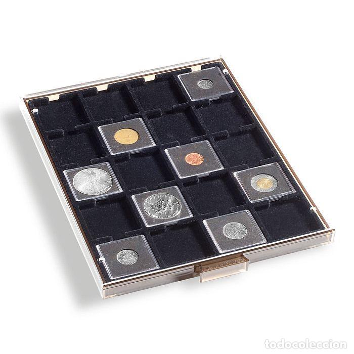 Material numism&aacute;tico: Bandeja para monedas MB 20 divisiones cuadradas 50x50 mm - Leuchtturm 327468