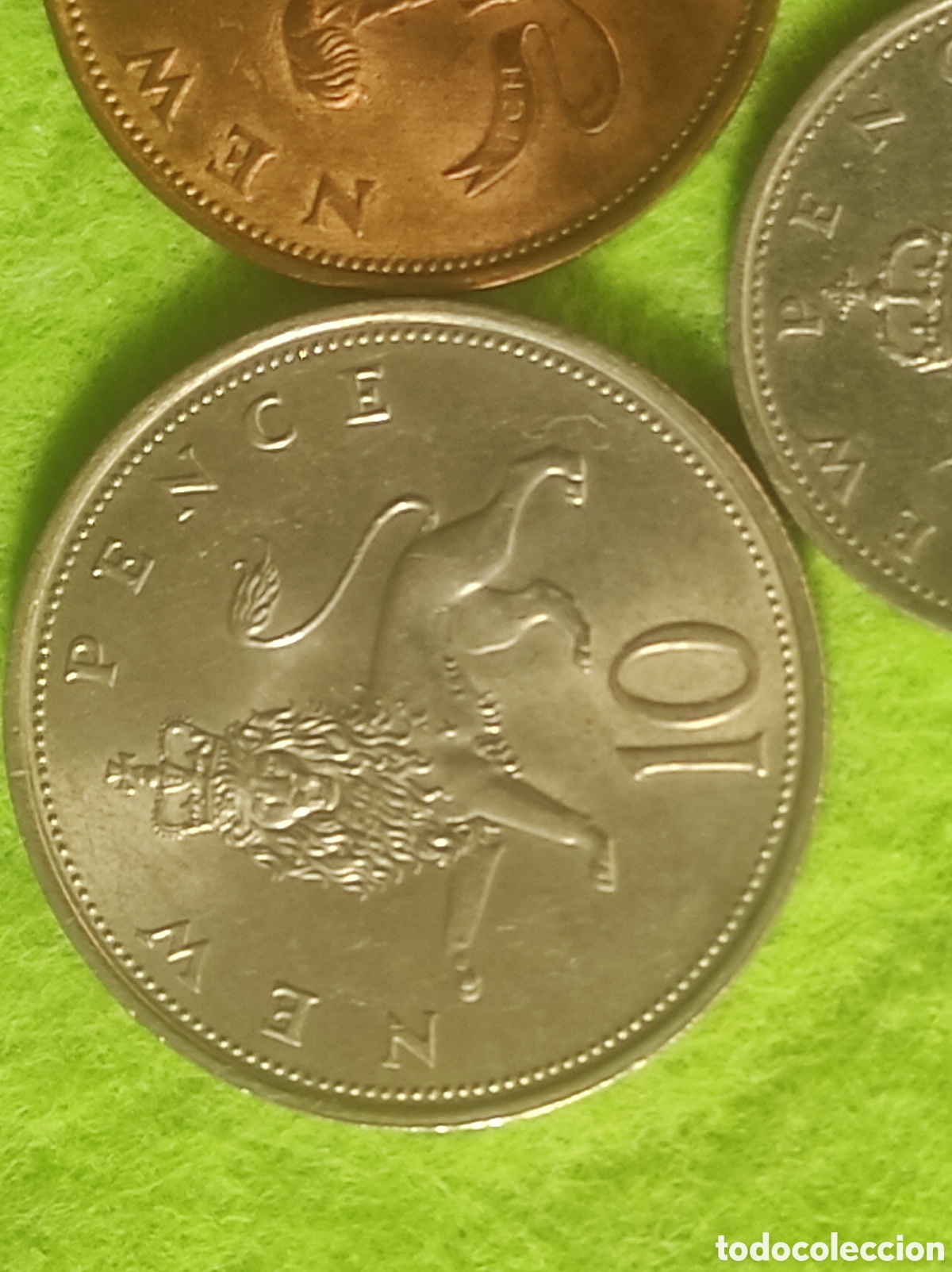Material numism&aacute;tico: Monedas Isabel segunda a&ntilde;o 1971 - Foto 3