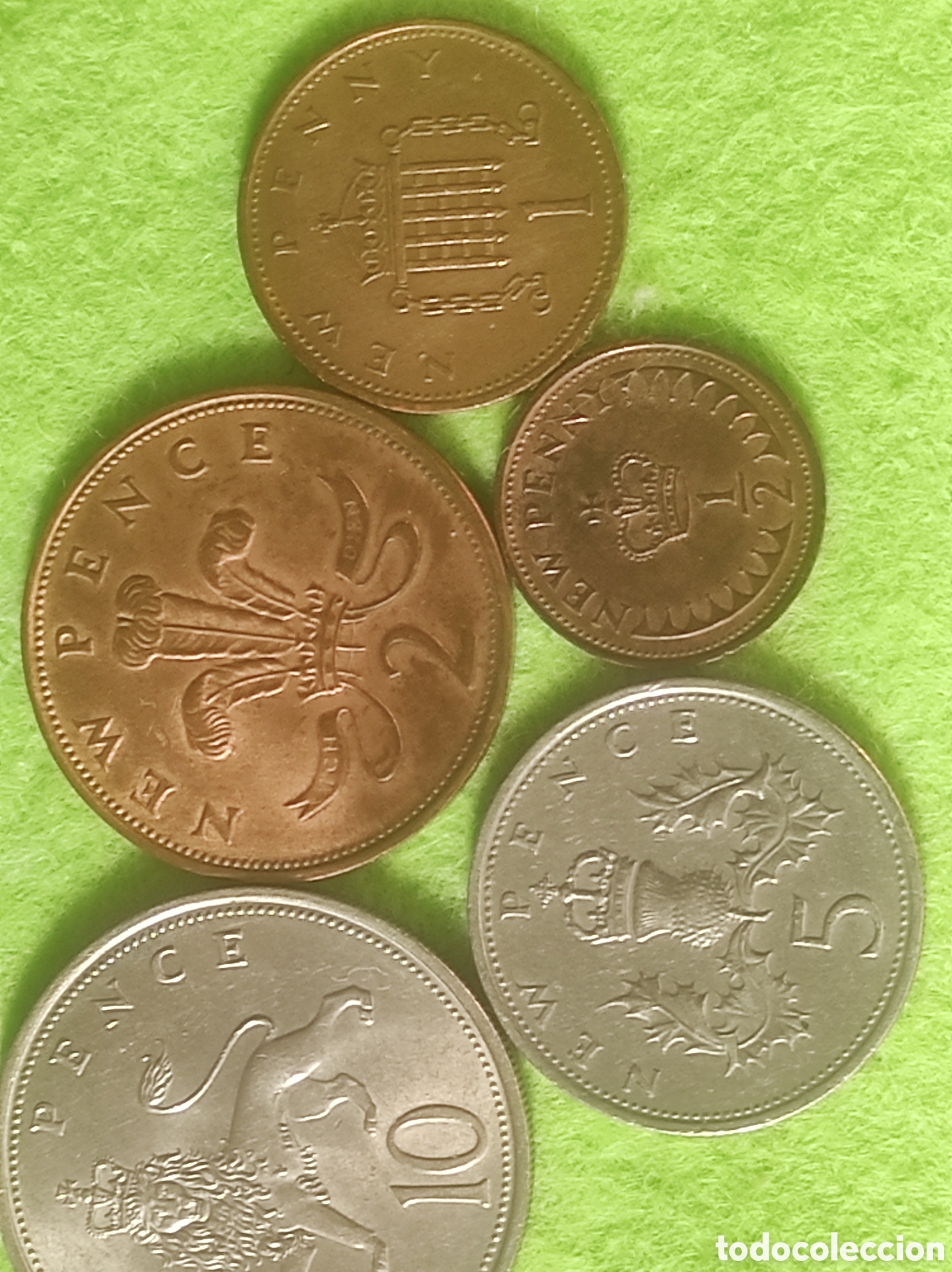 Material numism&aacute;tico: Monedas Isabel segunda a&ntilde;o 1971 - Foto 6