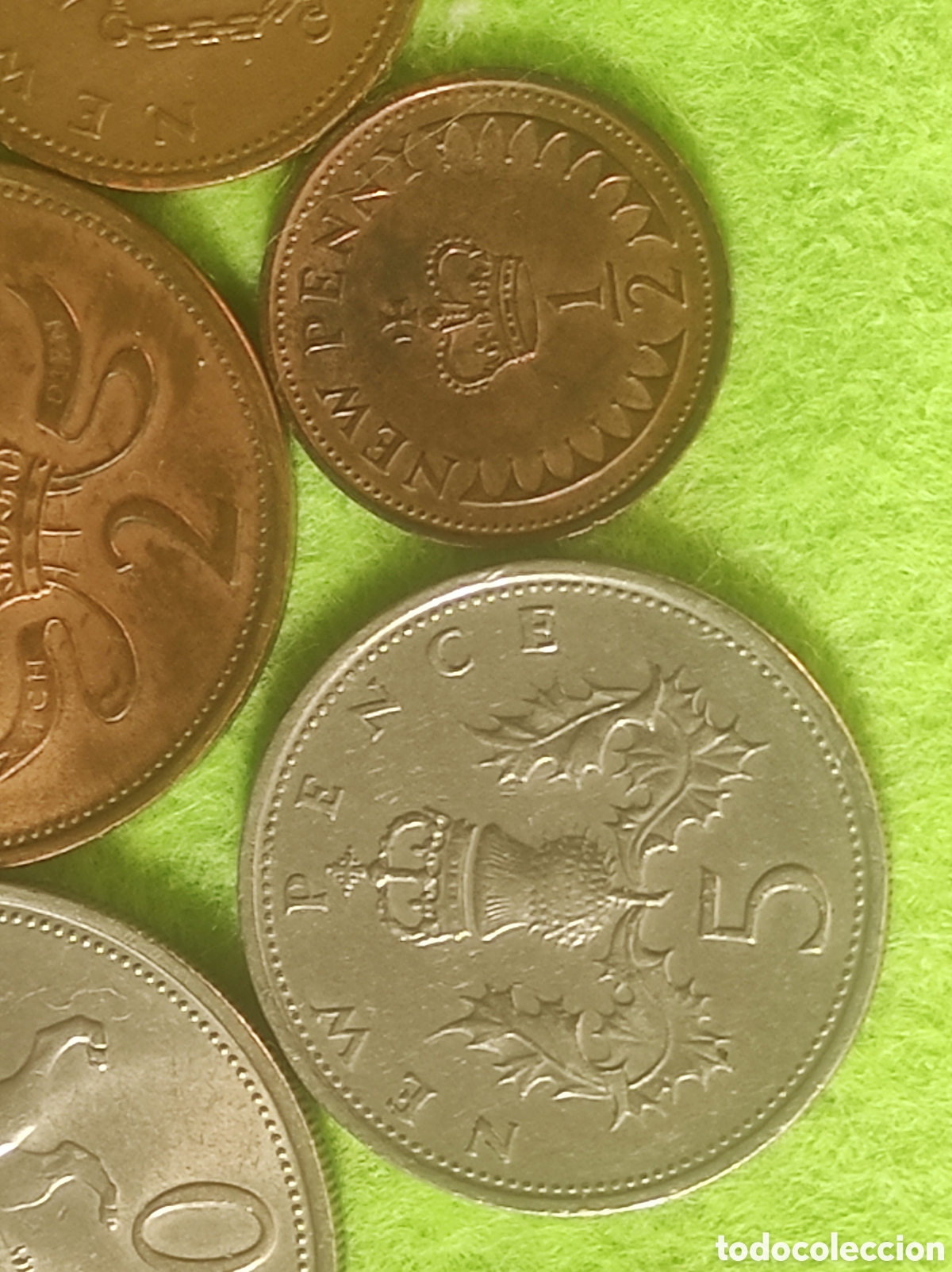 Material numism&aacute;tico: Monedas Isabel segunda a&ntilde;o 1971 - Foto 8
