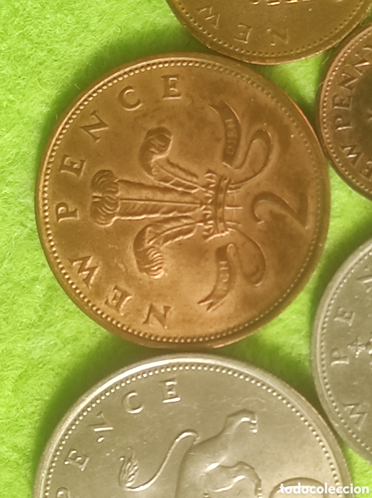 Material numism&aacute;tico: Monedas Isabel segunda a&ntilde;o 1971 - Foto 9
