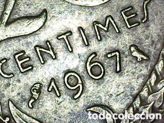 Material numism&aacute;tico: Moneda 20 c&eacute;ntimos Francia1967 - Foto 6