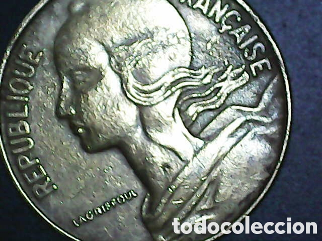 Material numism&aacute;tico: Moneda 20 c&eacute;ntimos Francia 1965 - Foto 5