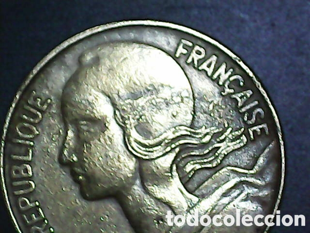 Material numism&aacute;tico: Moneda 20 c&eacute;ntimos Francia 1965 - Foto 1