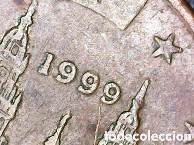 Material numism&aacute;tico: Un c&eacute;ntimo de euro Espa&ntilde;a - Foto 3