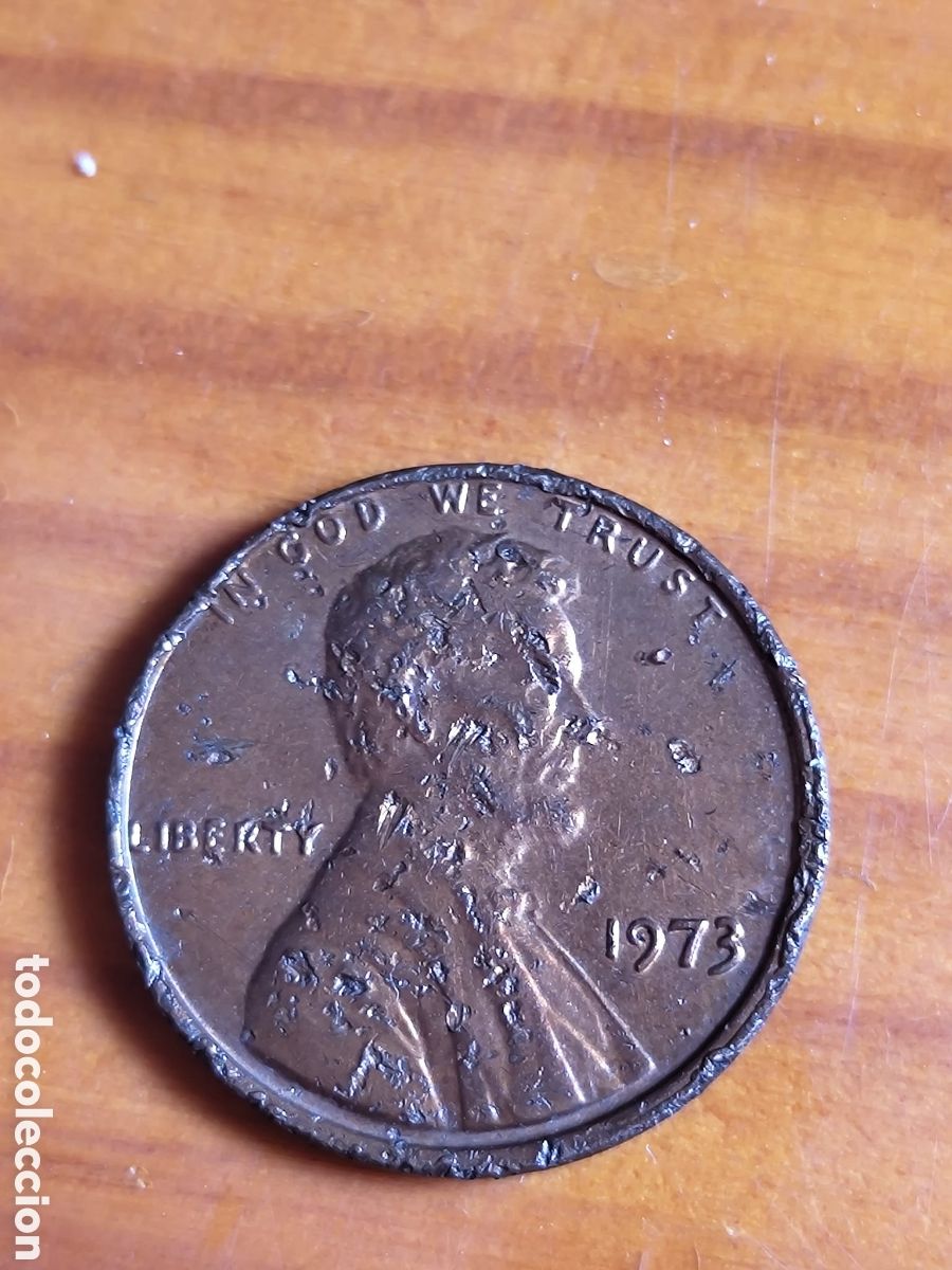 Material numism&aacute;tico: Moneda One cent 1973 - Foto 2