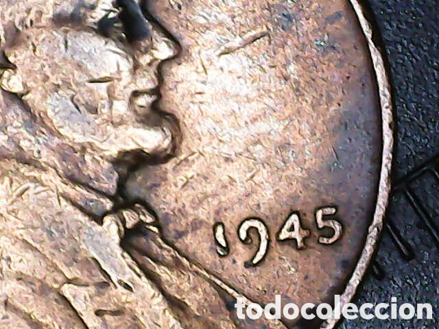 Material numism&aacute;tico: Moneda One cent 1945 - Foto 5