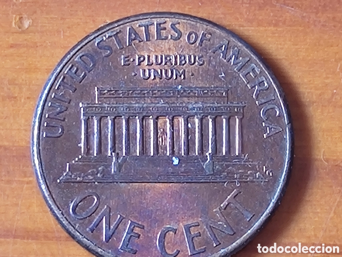 Material numism&aacute;tico: Moneda One cent 2004 AM pegadas - Foto 2