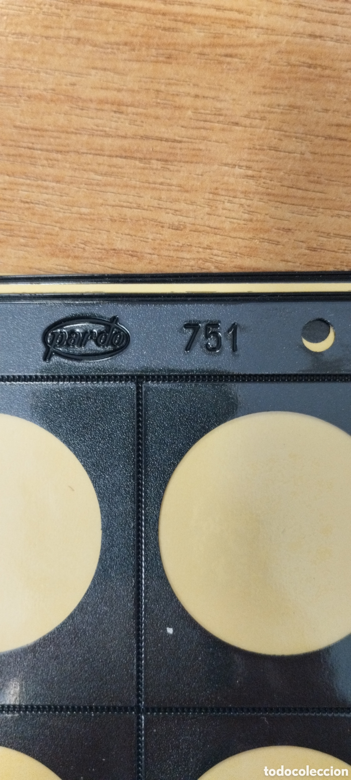 Material numism&aacute;tico: Fundas para monedas Pardo 751 - Foto 2