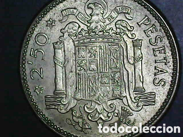 Material numism&aacute;tico: Moneda 250 peseta 1957 - Foto 4
