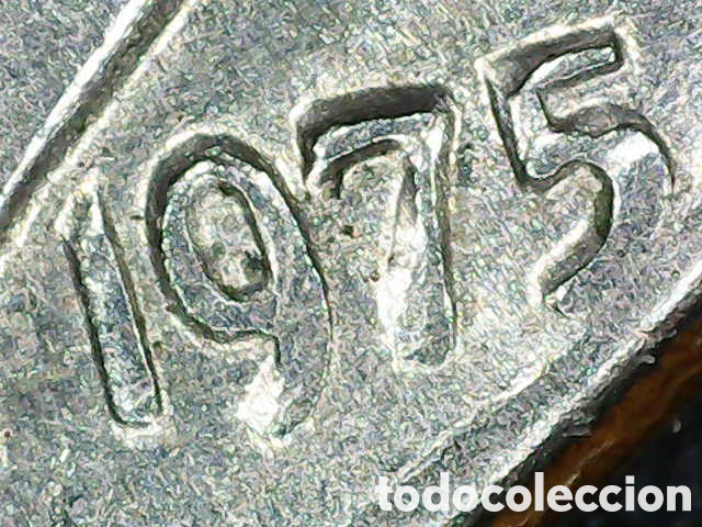 Material numism&aacute;tico: Moneda One dime 1975 d superpuesta - Foto 4