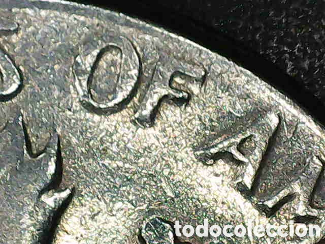 Material numism&aacute;tico: Moneda One dime 1975 d superpuesta - Foto 7
