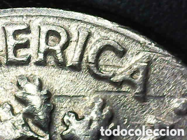 Material numism&aacute;tico: Moneda One dime 1975 d superpuesta - Foto 9