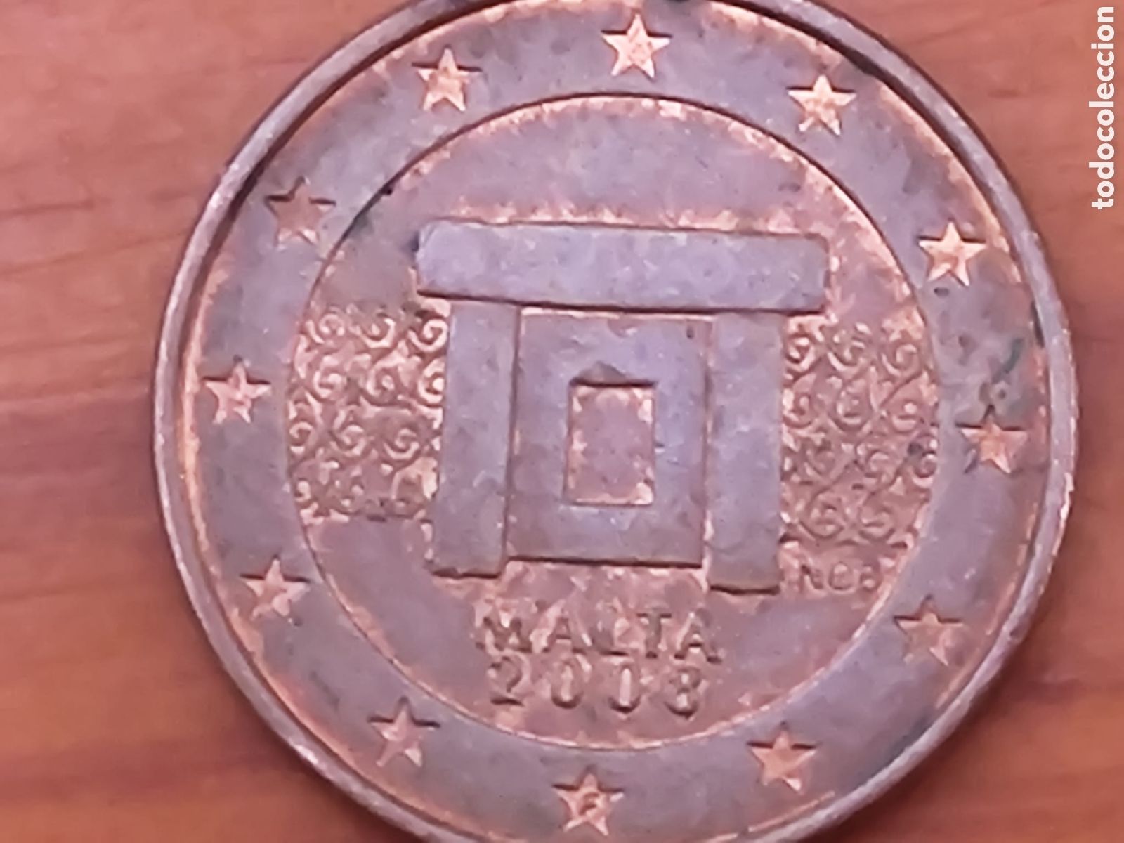 Material numism&aacute;tico: 1 c&eacute;ntimos malta 2008 moneda - Foto 1