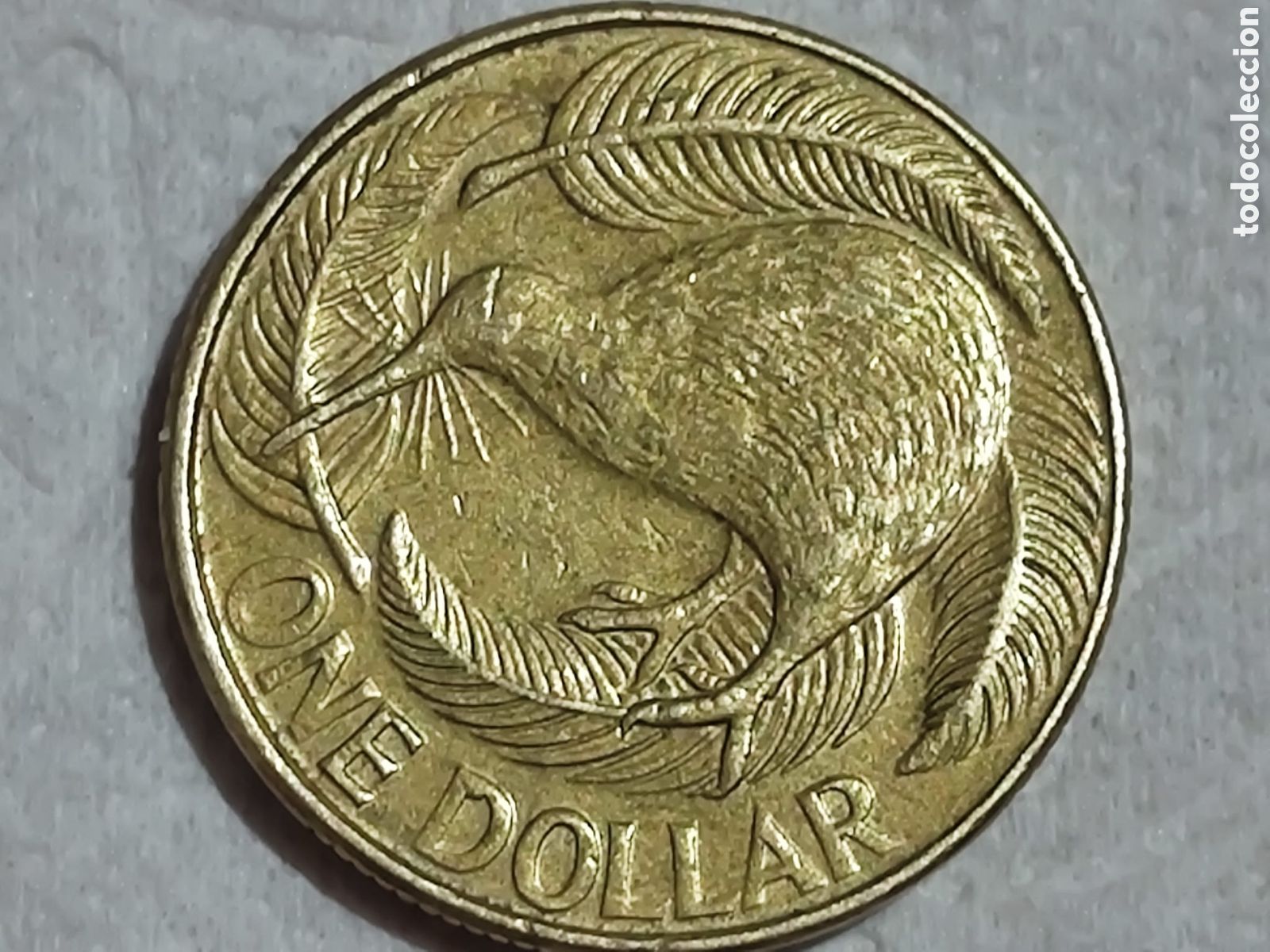 Material numism&aacute;tico: Un d&oacute;lar new Zelanda - Foto 2