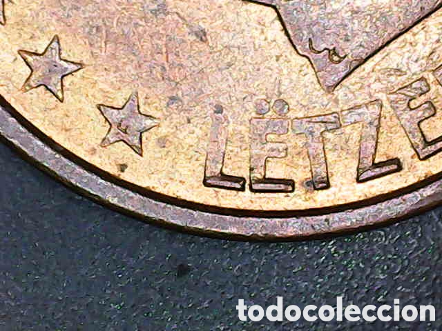 Material numism&aacute;tico: 2 cen Luxemburgo*F 2008 - Foto 3